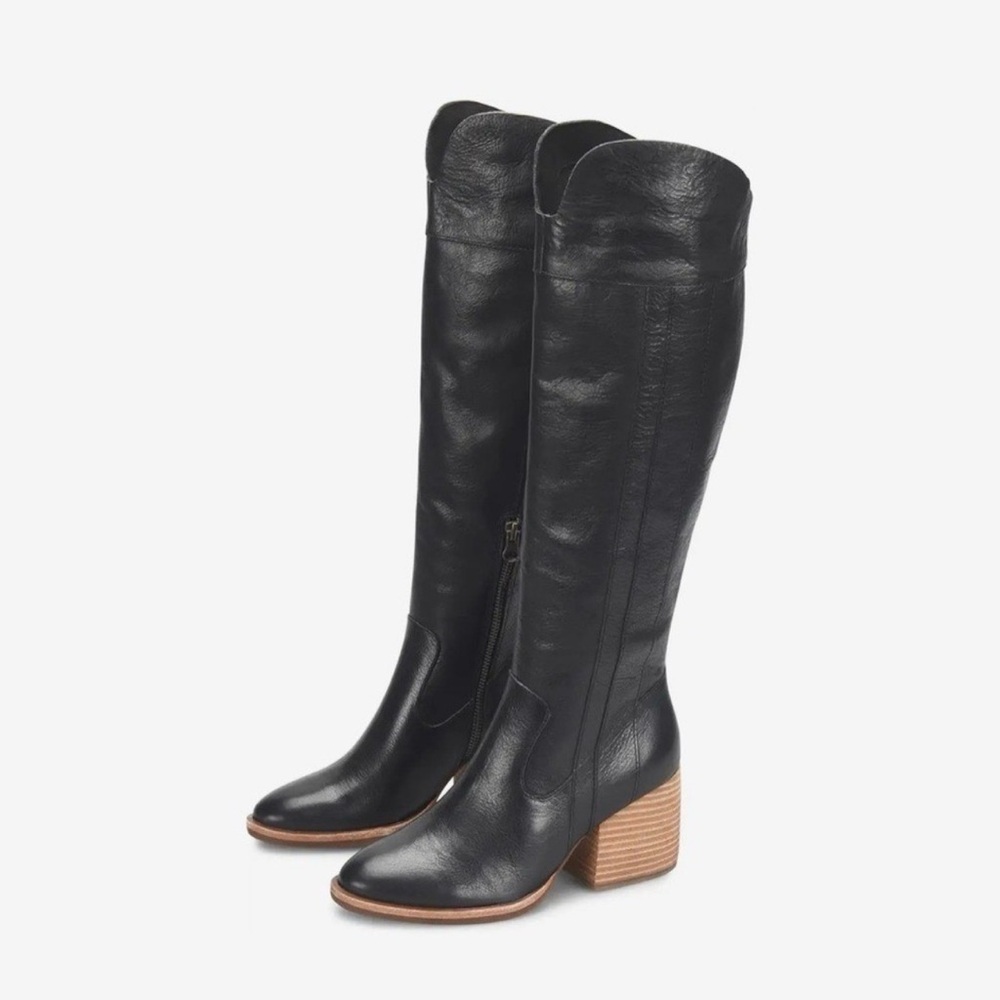 Kork-Ease Leather Boots Black 9.5
